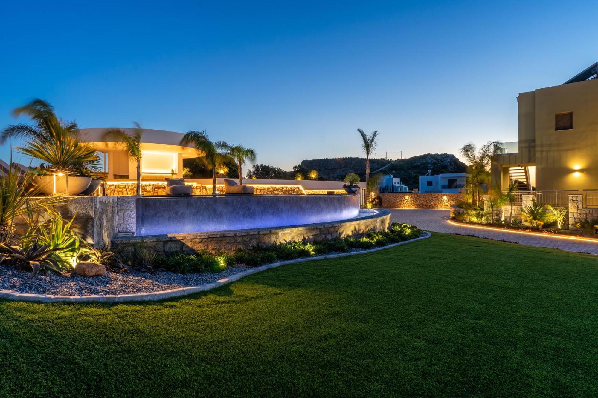 Rhode Luxury Villa Kalithies Exterior photo